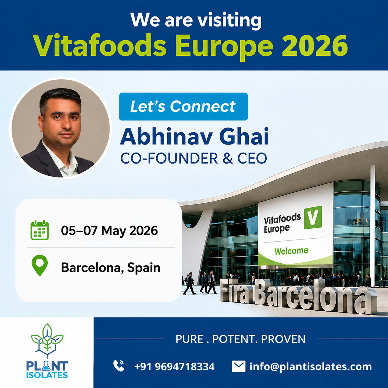 Vitafoods Europe 2026